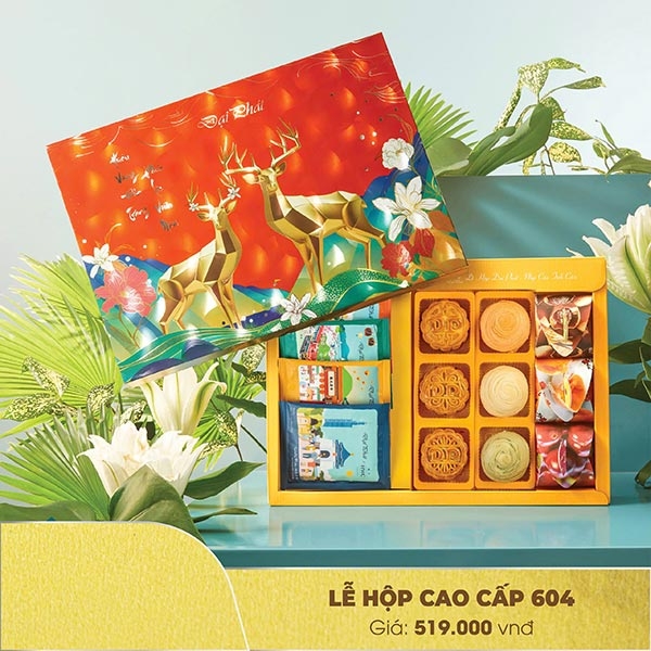Bánh trung thu Đại Phát 2024 - Lễ Hộp Cao Cấp (604)