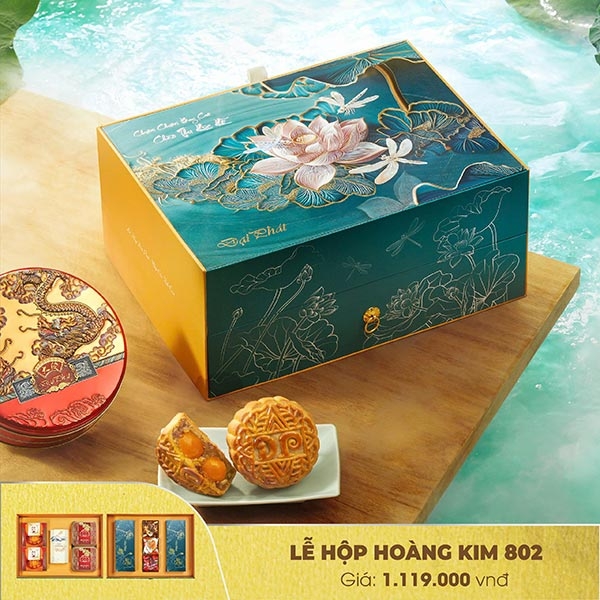 Bánh trung thu Đại Phát 2024 - Lễ Hộp Hoàng Kim (802)