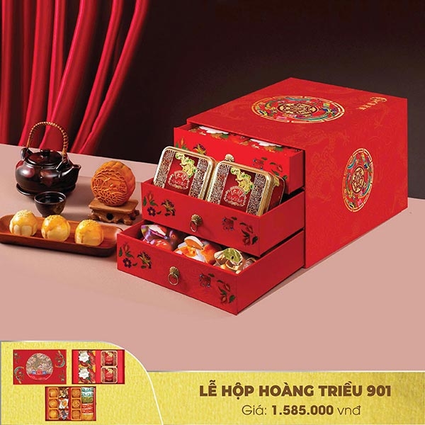 Bánh trung thu Đại Phát 2025 - Lễ Hộp Hoàng Triều (901)
