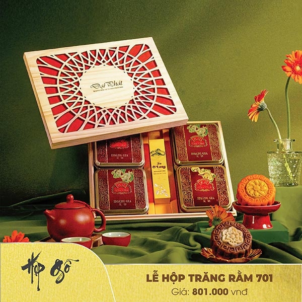 Bánh trung thu Đại Phát- Lễ Hộp Trăng Rằm 701
