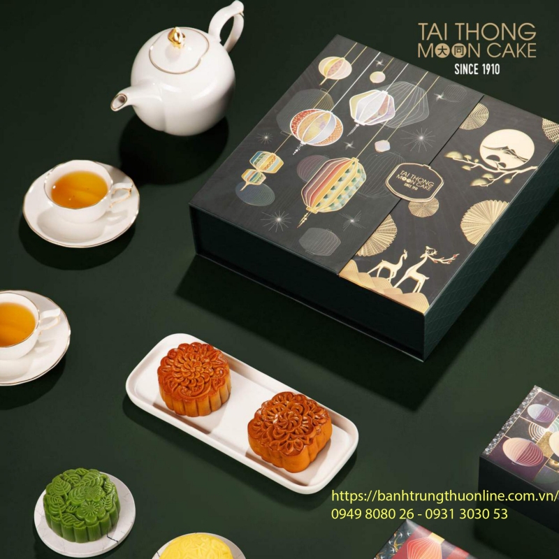 Bánh trung thu Tai Thong 2023 - Bách Nguyệt Đăng