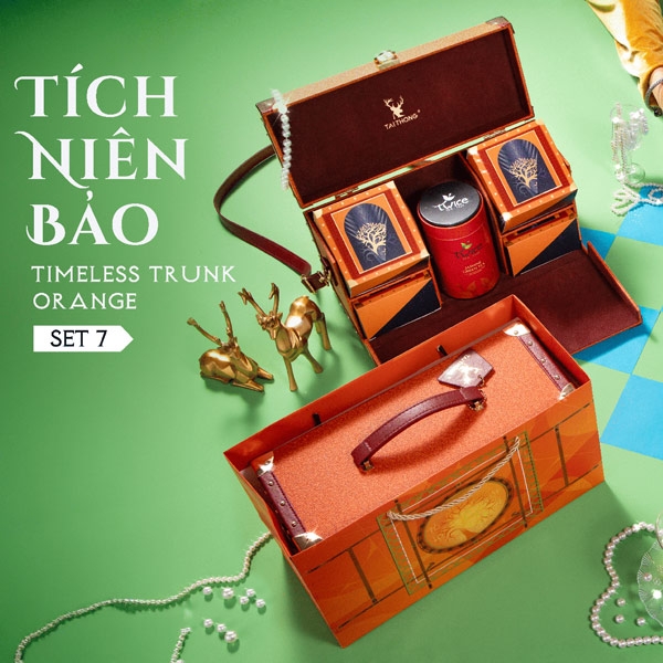 Bánh trung thu Tai Thong 2025 - Set 7 Tích Niên Bảo (Cam Thái Dương)